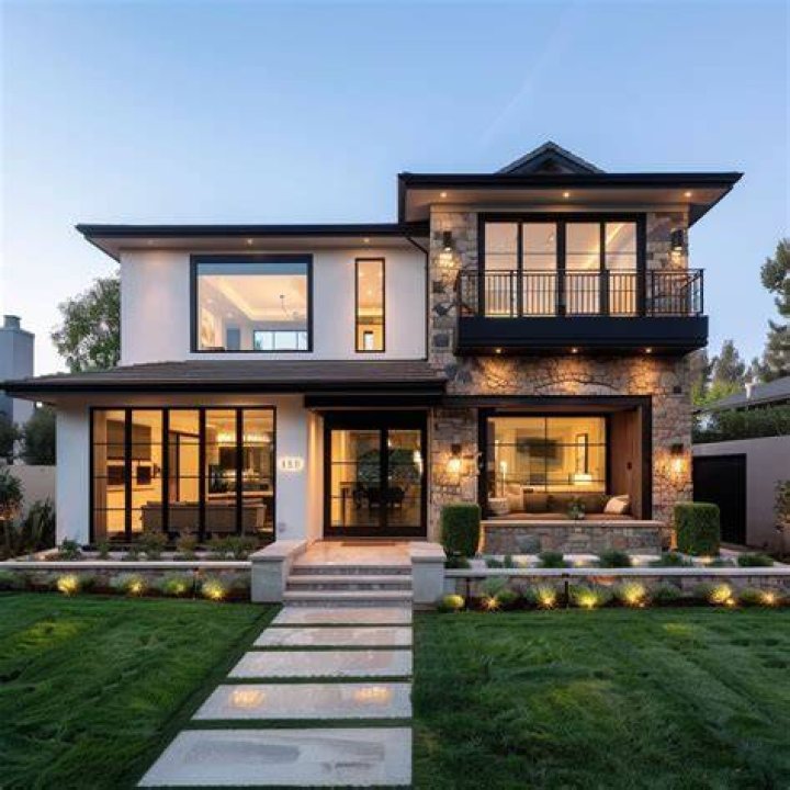 The home features 'restored century-old detailing, exquisitely adorned spaces for entertaining, and a bold use of pattern and color reflective of the hostess' signature style,' Airbnb said in a press release.