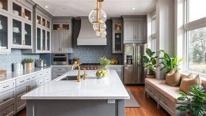 The kitchen.