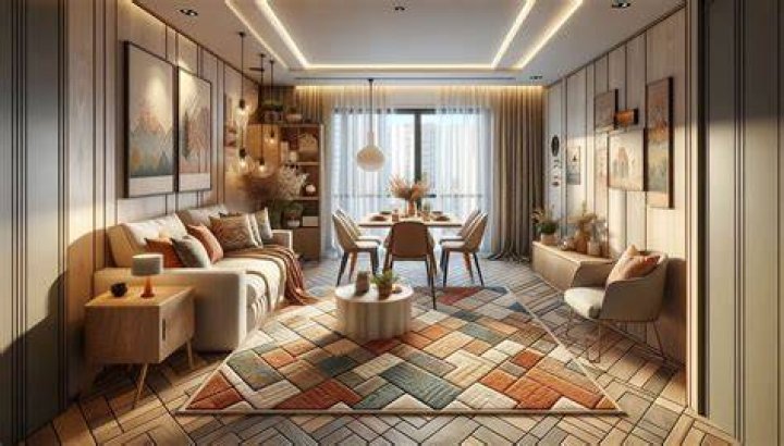 The living area.