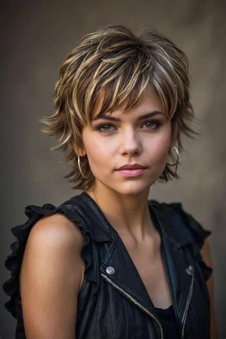 The short shag haircut 