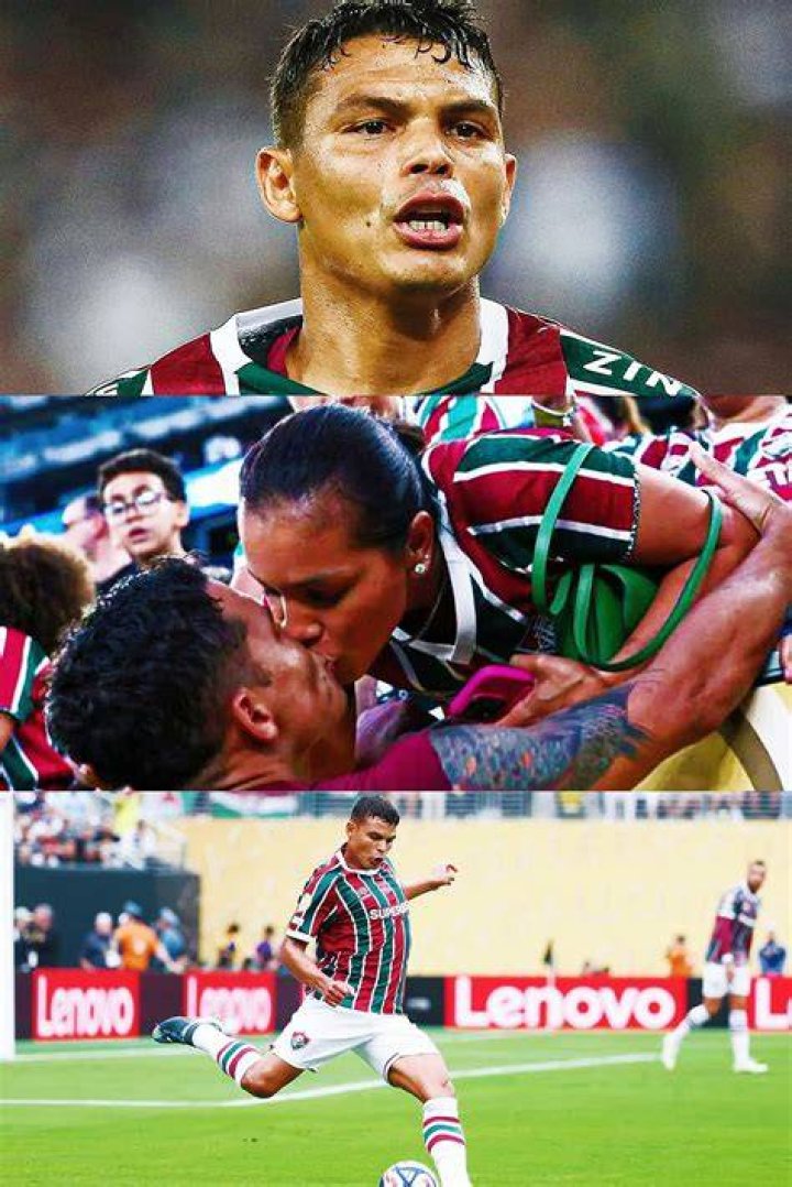 Thiago Silva received homage from his former side Fluminense in 2011 as he played for the club from 2006-2009
