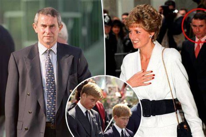 This bodyguard, seen behind Harry and Meghan, told one journalist he was working for the Department of Homeland Security