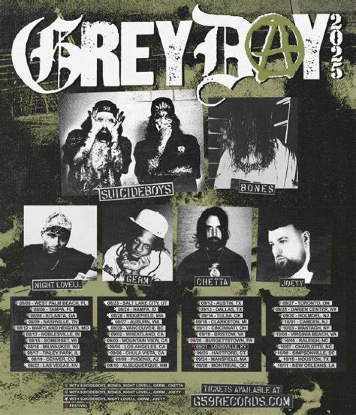 UICIDEBOY Bring Grey Day Tour to Brooklyn this Fall