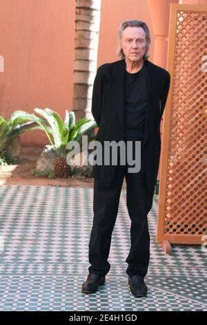US actor Christopher Walken poses during a photo session on June 21, 2019 in Paris. | Source: Getty Images