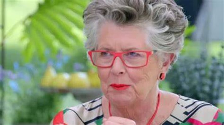 Vaccinated: Celebrity chef Prue Leith, 80, uploaded a picture getting her Pfizer/BioNTech injection in December