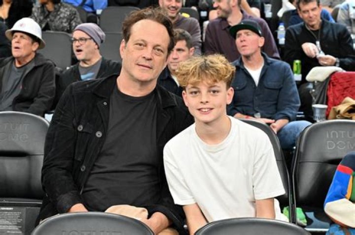 Vince Vaughn Takes Son Vernon to Disneyland for 6th Birthday Pics