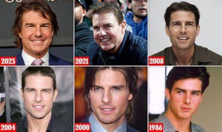 Why Tom Cruise's face looks different How the actor's appearance has changed over the years