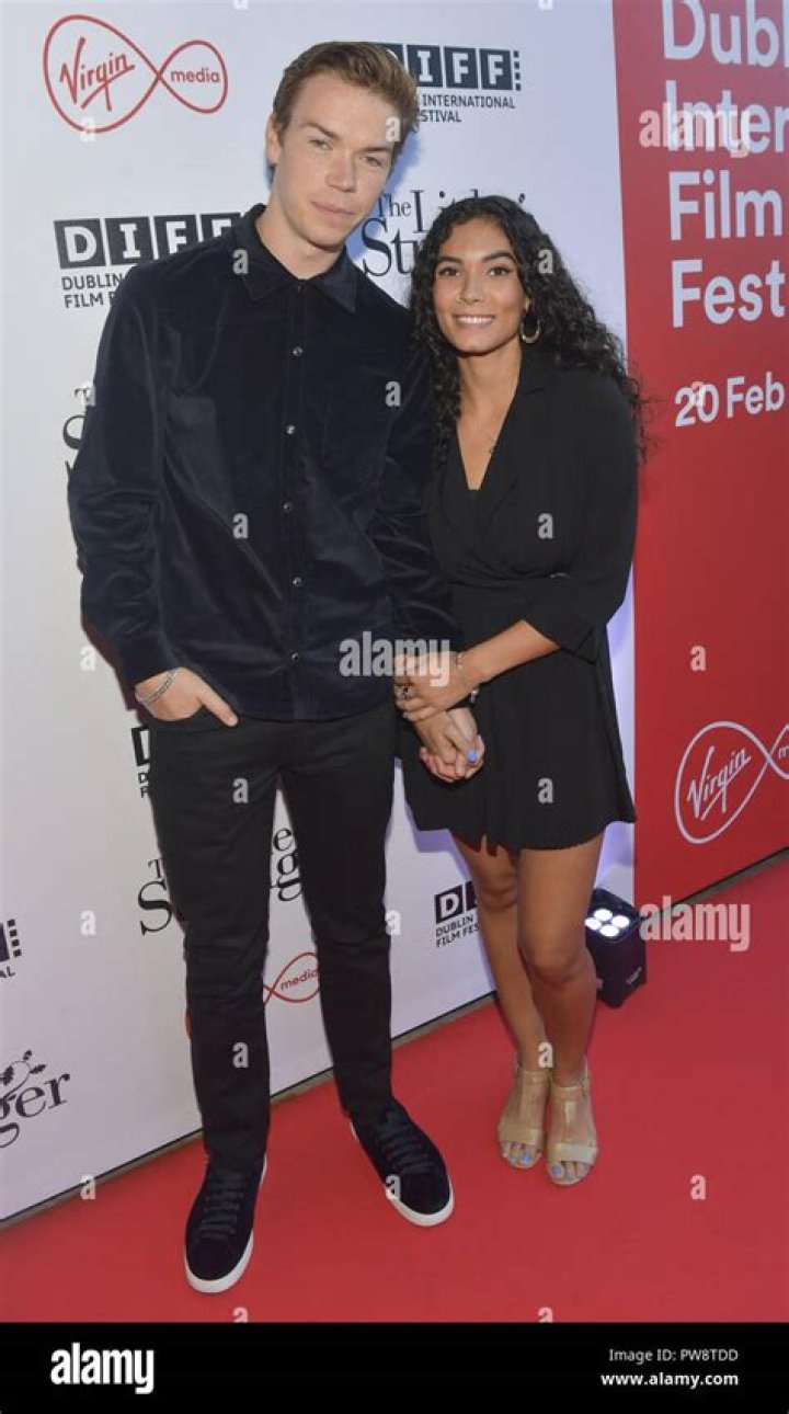 Will Poulter and Yasmeen Scott at the Wimbledon Tennis Championships in 2019, in London, England. | Source: Getty Images